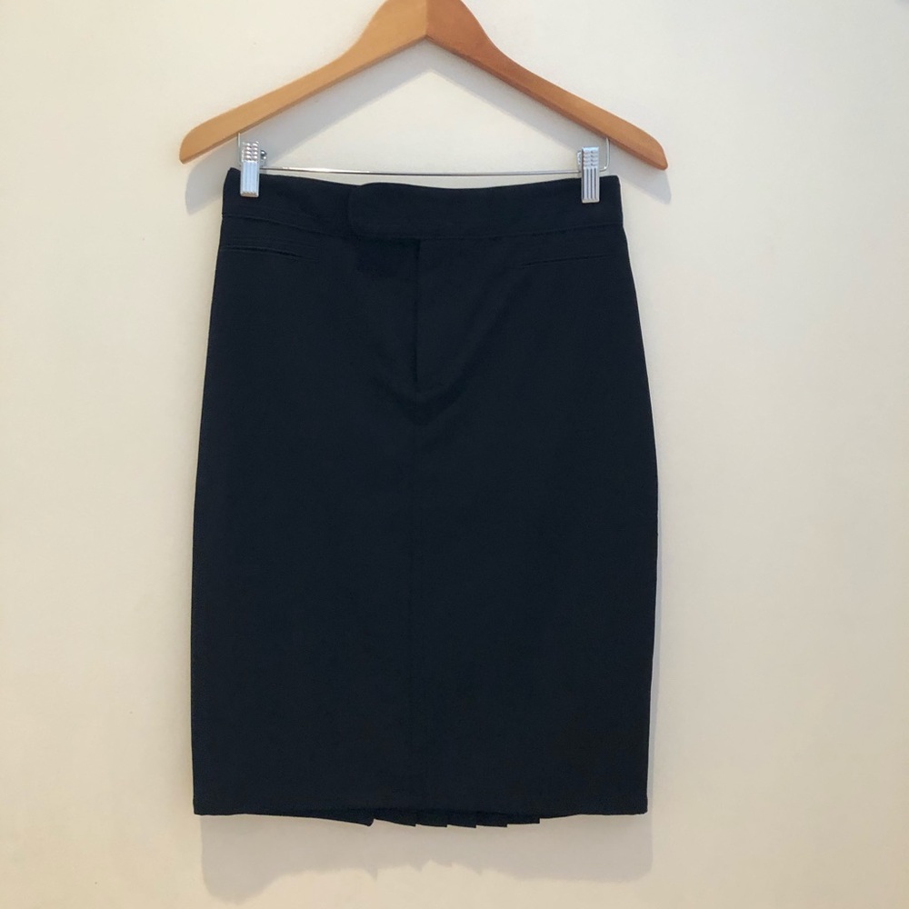 🆕 CATHERINE MALANDRINO Blk Slim Pencil Skirt 6